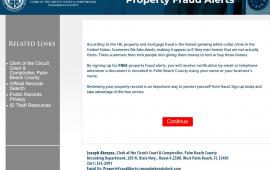Subscribe to Property and Mortgage Fraud Alerts