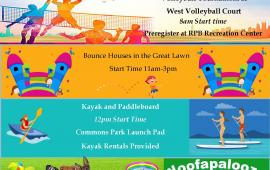 Park and Recreation Month events flyer