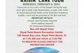 Agriculture Raisin' Cane Tour
