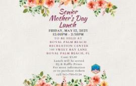 Senior Citizen Mother's Day Luncheon