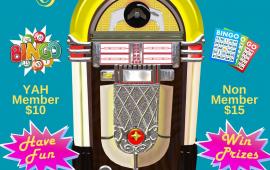 YAH Jukebox Bingo