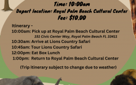 Lion Country Safari Senior Trip