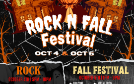 Rock N Fall Festival Flyer