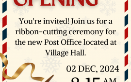 Post Office Grand Opening