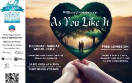Shakespeare by the Palms V Flyer