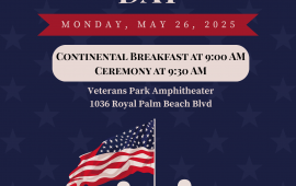 2025 Memorial Day Flyer