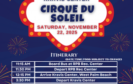 Senior Program: Cirque Du Soleil