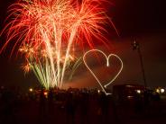 Fire Works With Heart