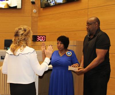 Councilwoman Sylvia Sharps 