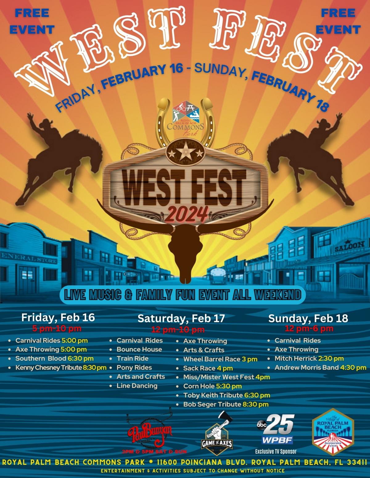 West Fest 2024 Village of Royal Palm Beach Florida