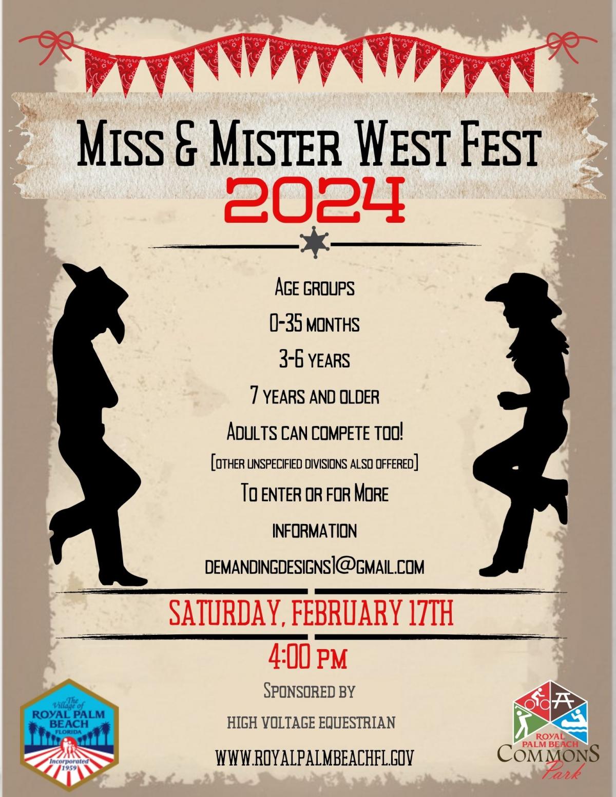 Miss/Mister West Fest