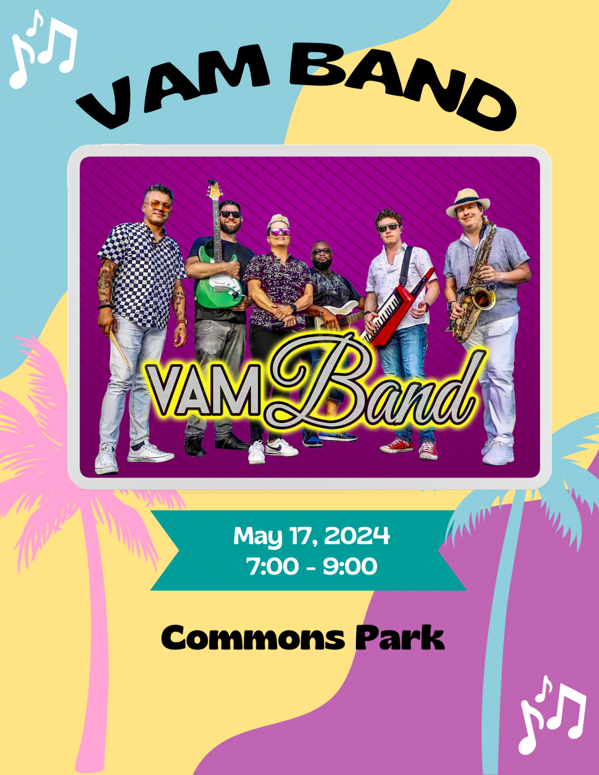  Food Truck Expo and Concert: Vam Band