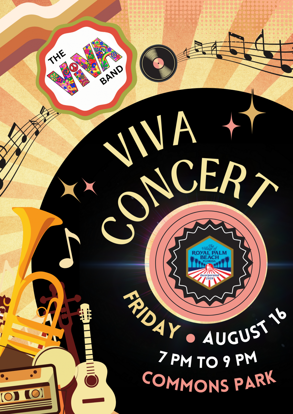VIVA Concert Flyer