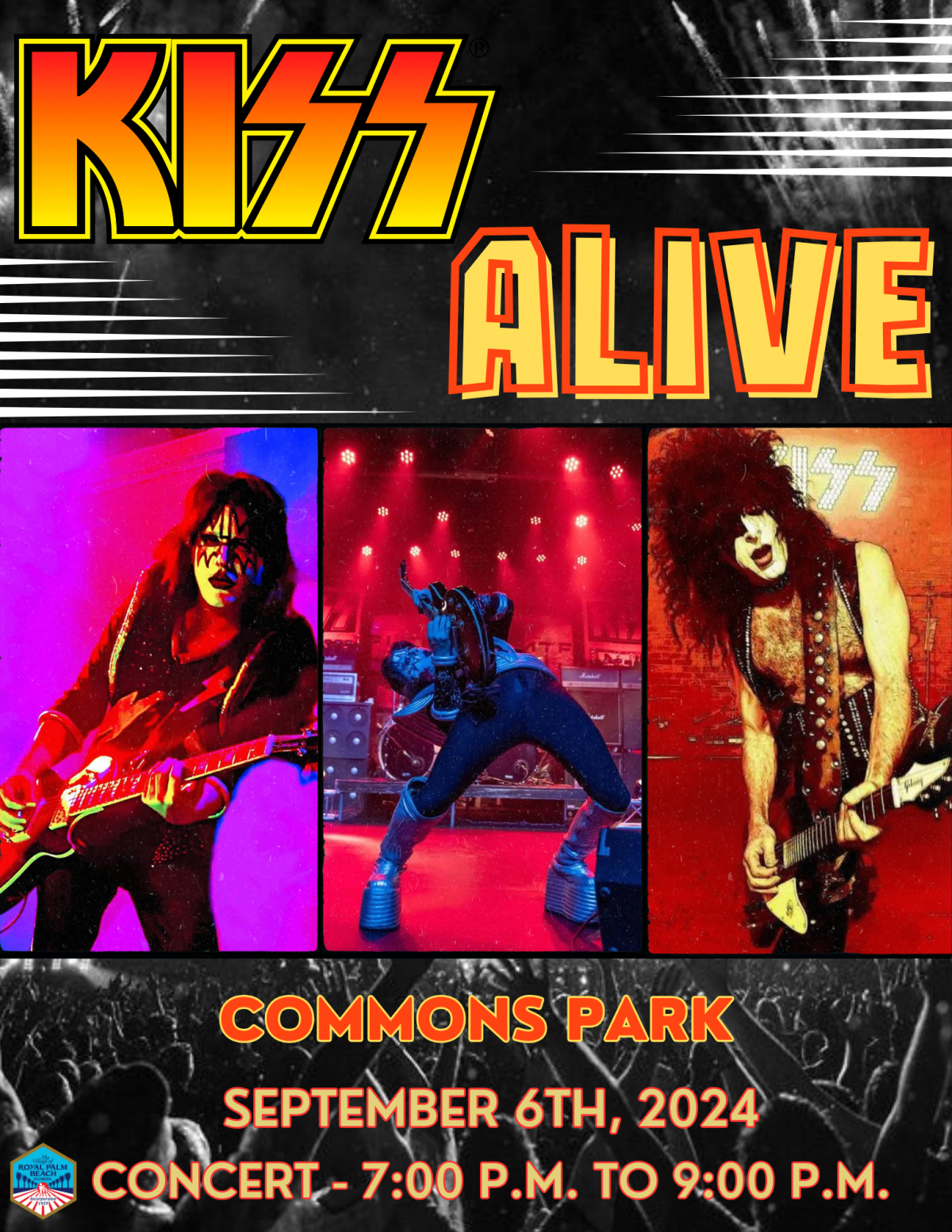 KISS ALIVE FLYER