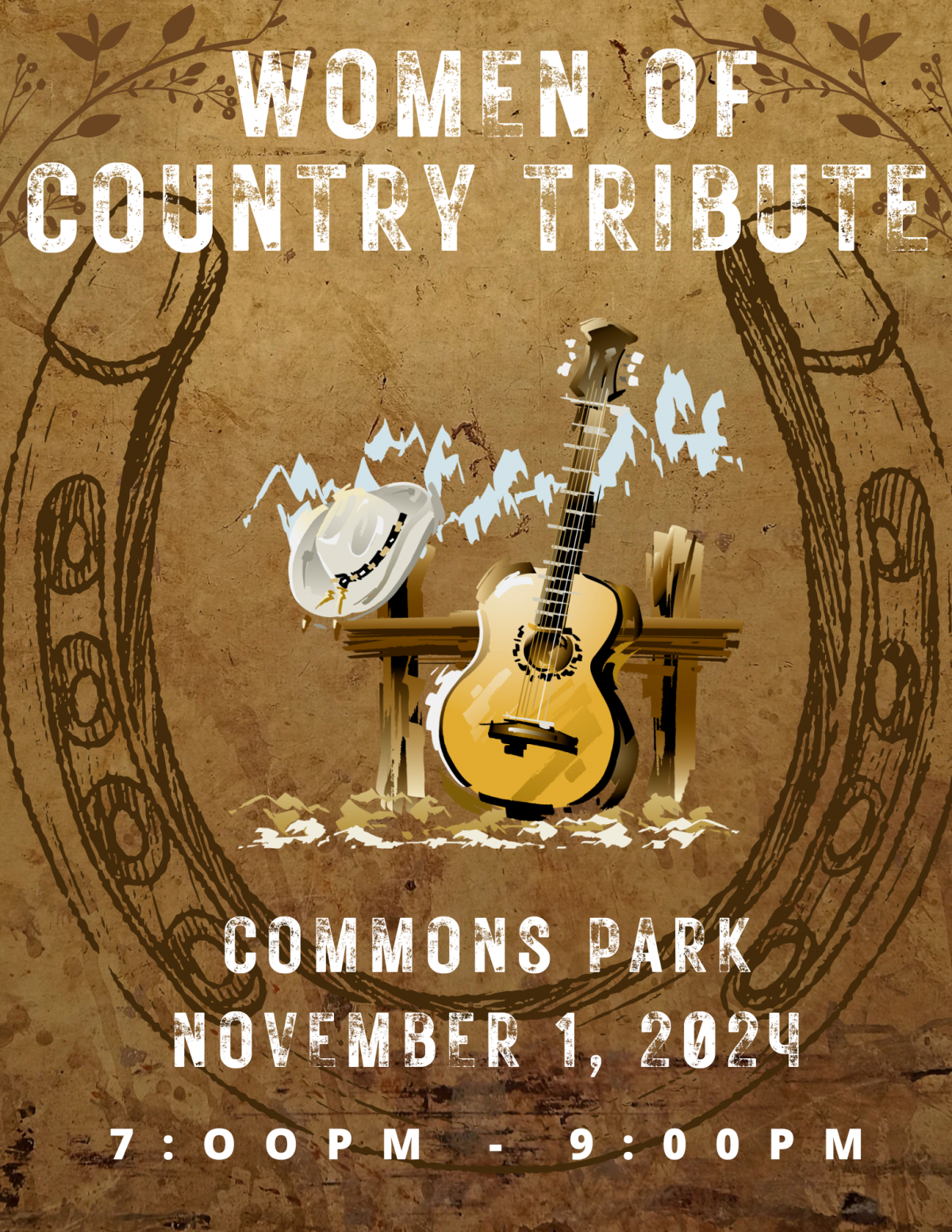  Women of Country Tribute Flyer