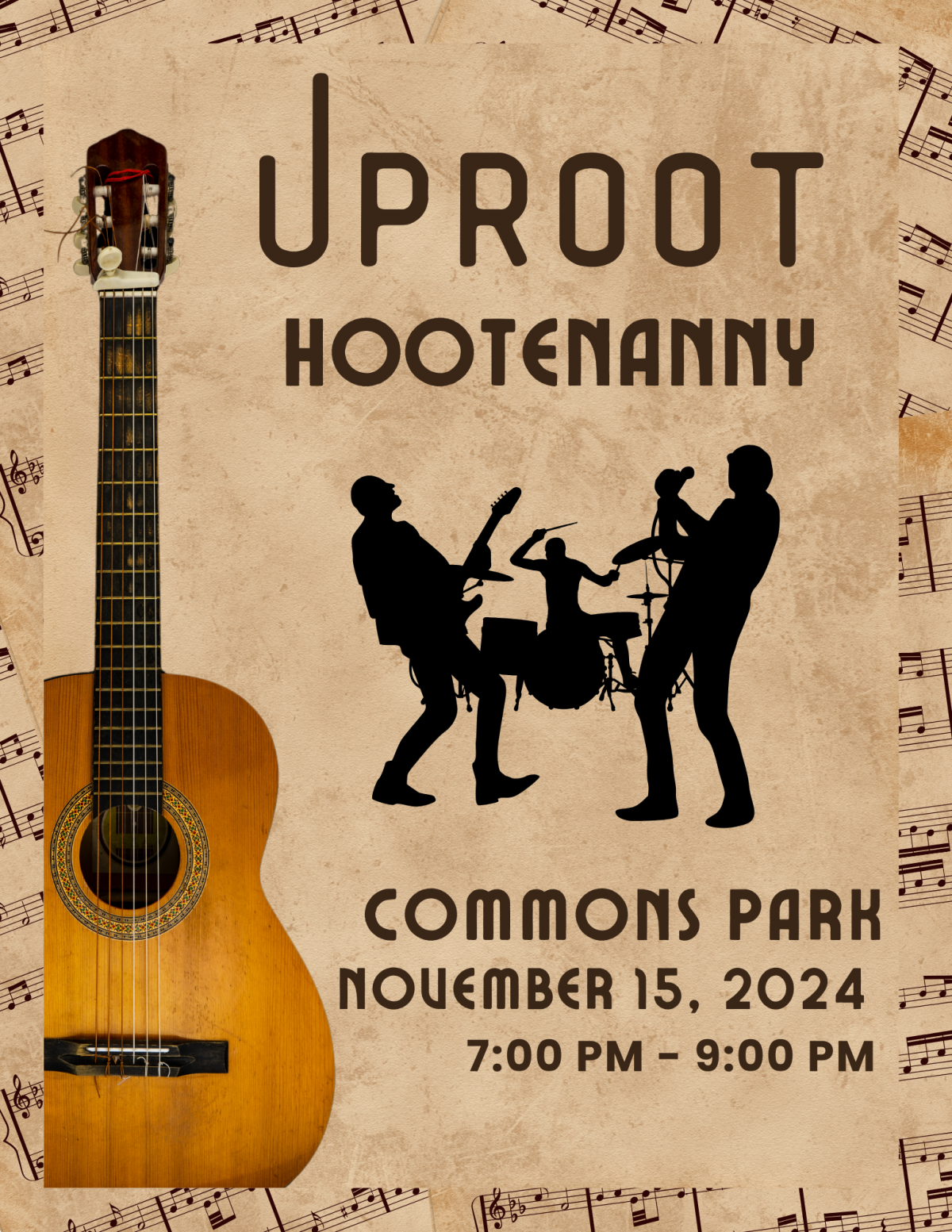 Uproot Hootenanny Flyer