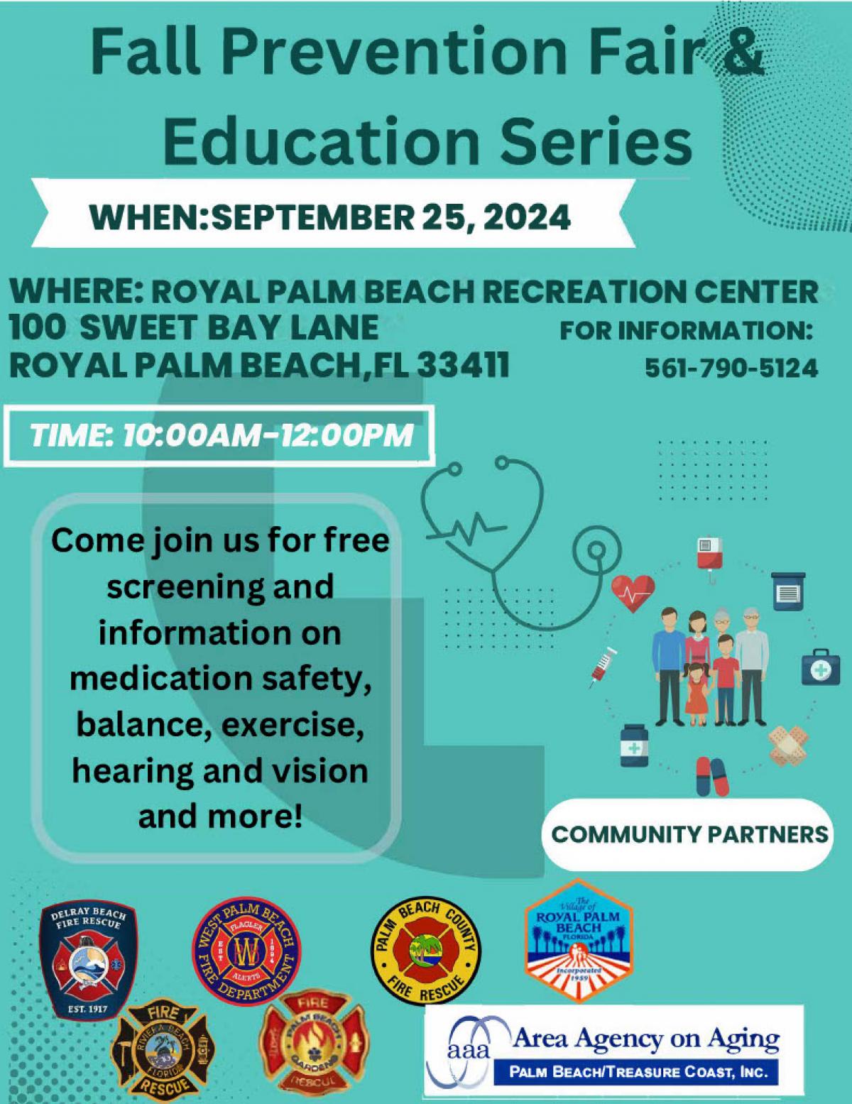 Senior Program Fall Prevention Fair & Education Series