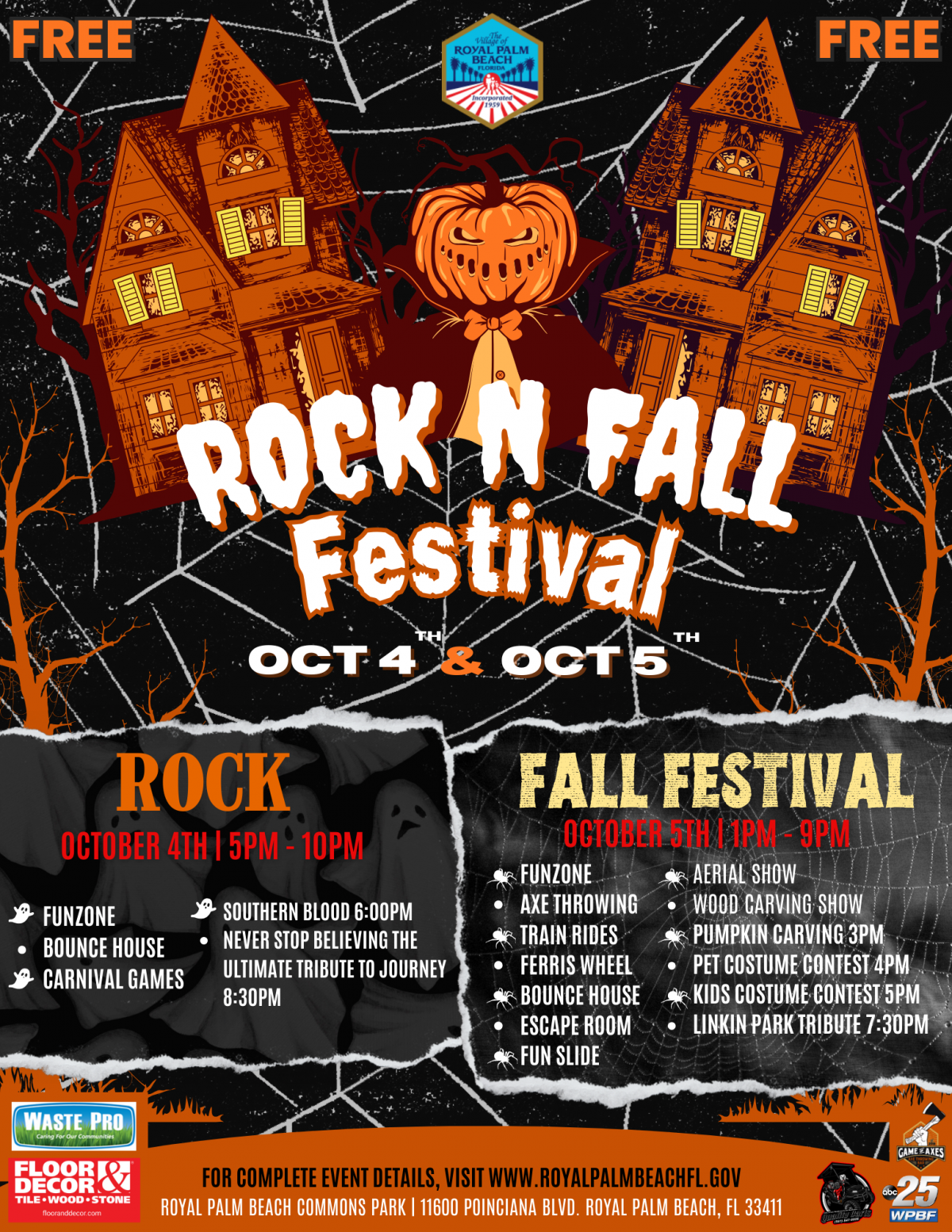 Rock N Fall Festival | Village of Royal Palm Beach Florida