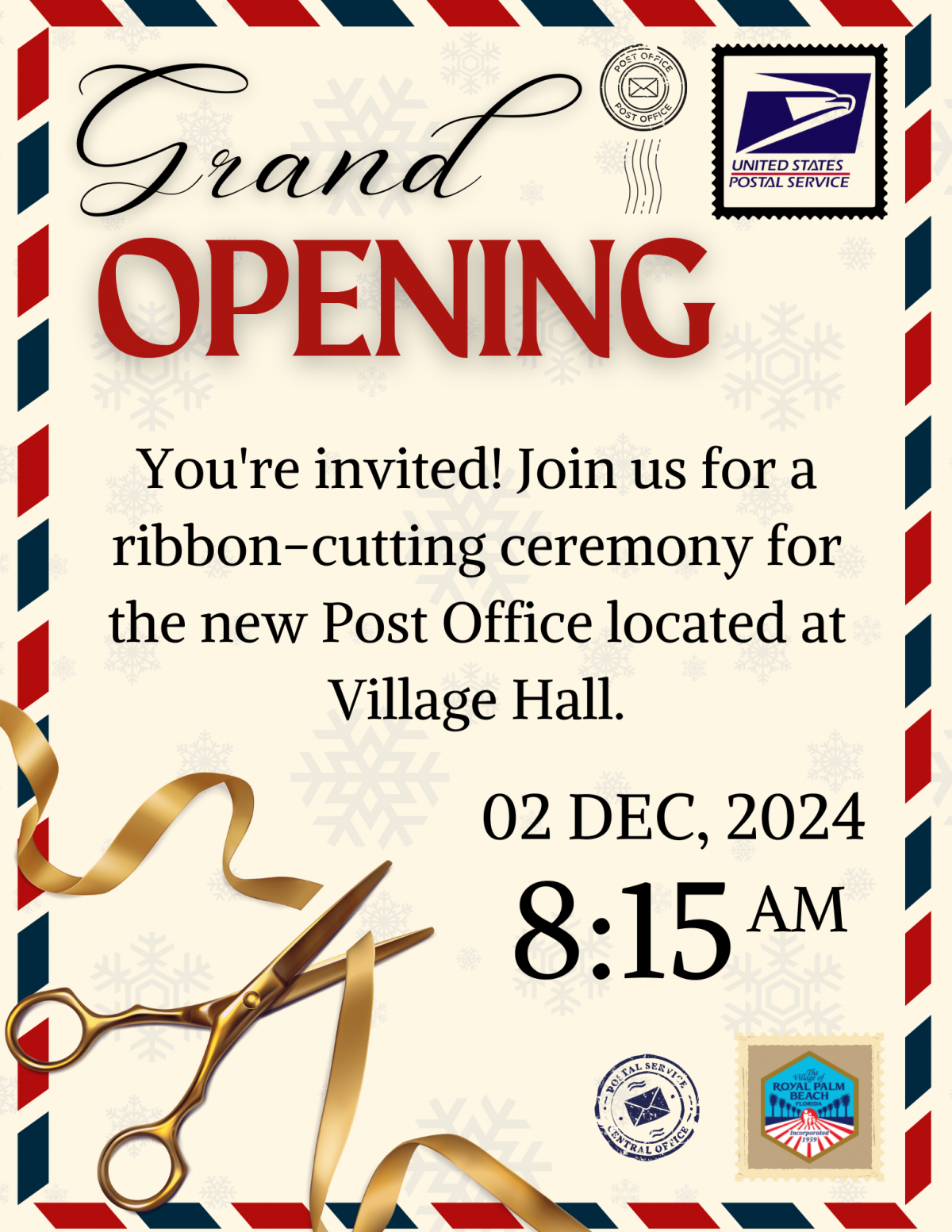 Post Office Grand Opening