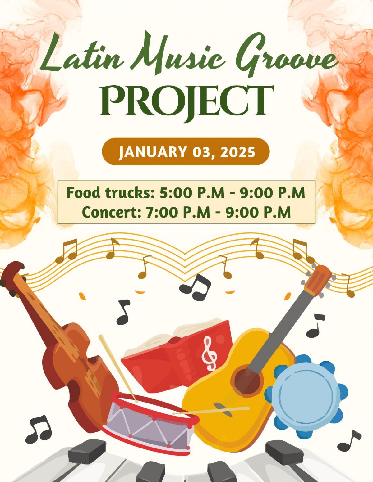 Latin Groove Project Flyer
