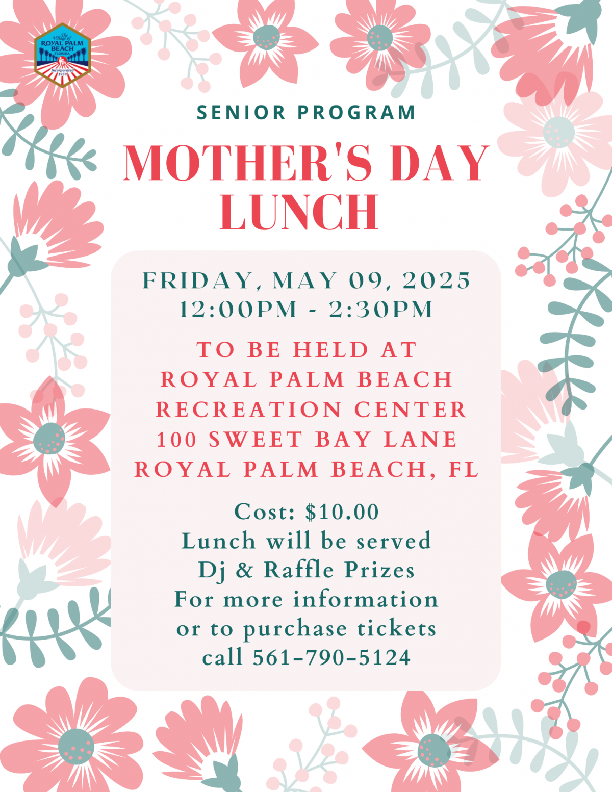 Mother's Day Lunch 2025
