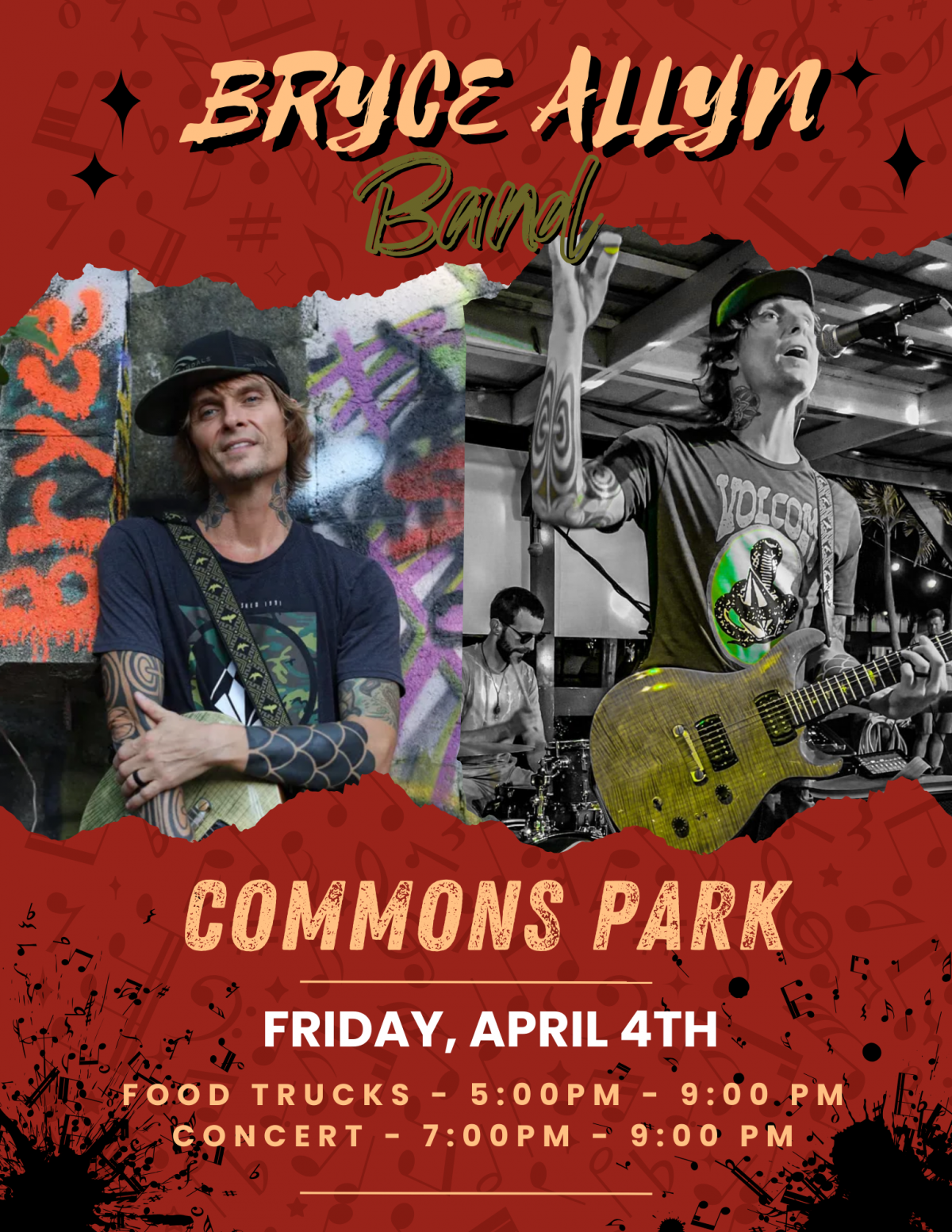 Bryce Allyn Band Flyer