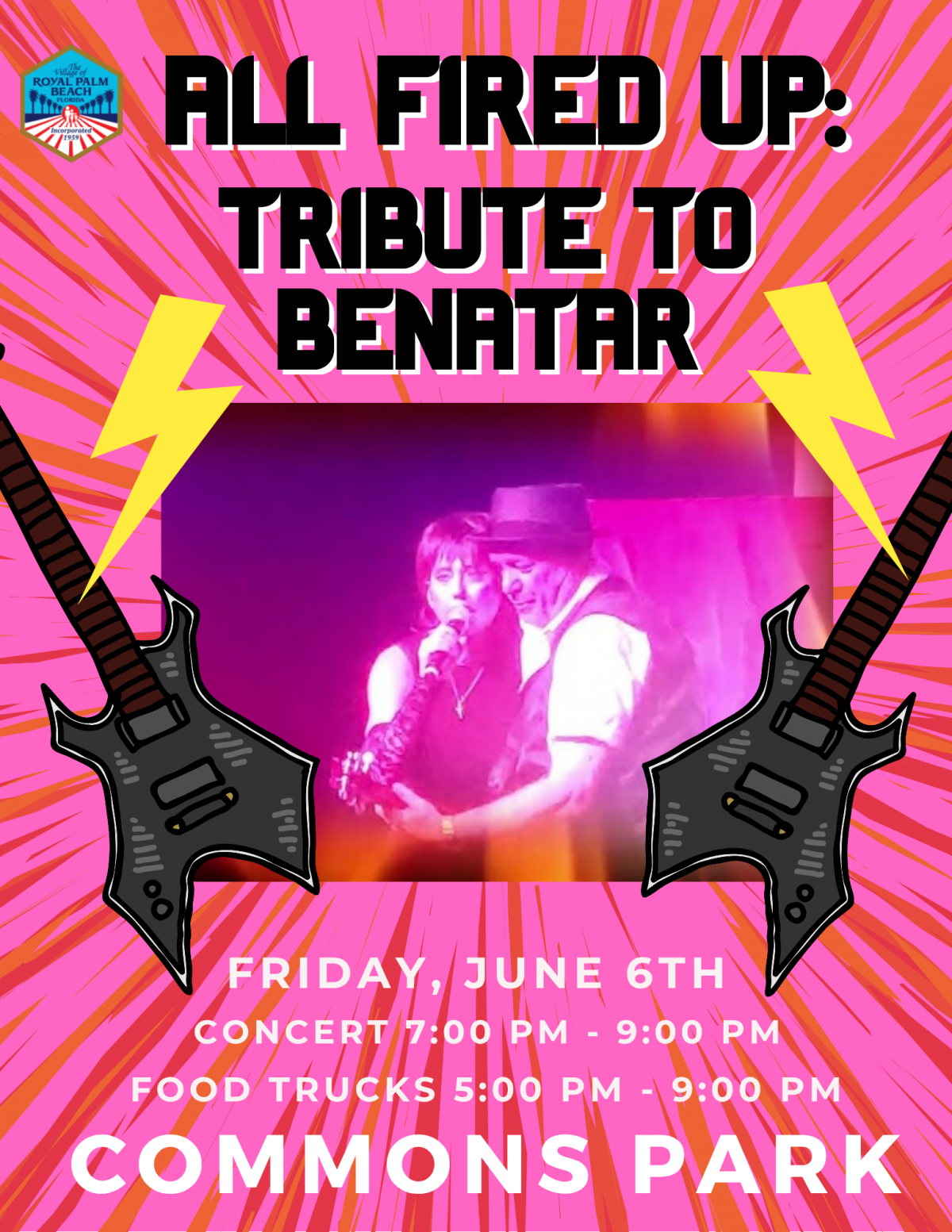 Food Truck Expo and Concert: All Fired Up: Tribute To Benatar