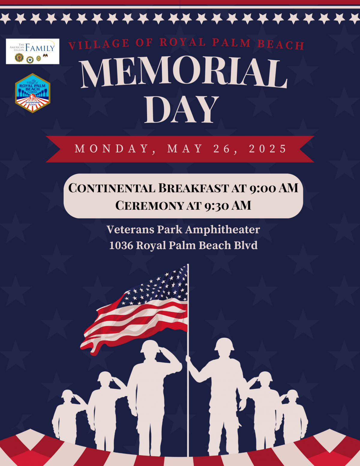 2025 Memorial Day Flyer