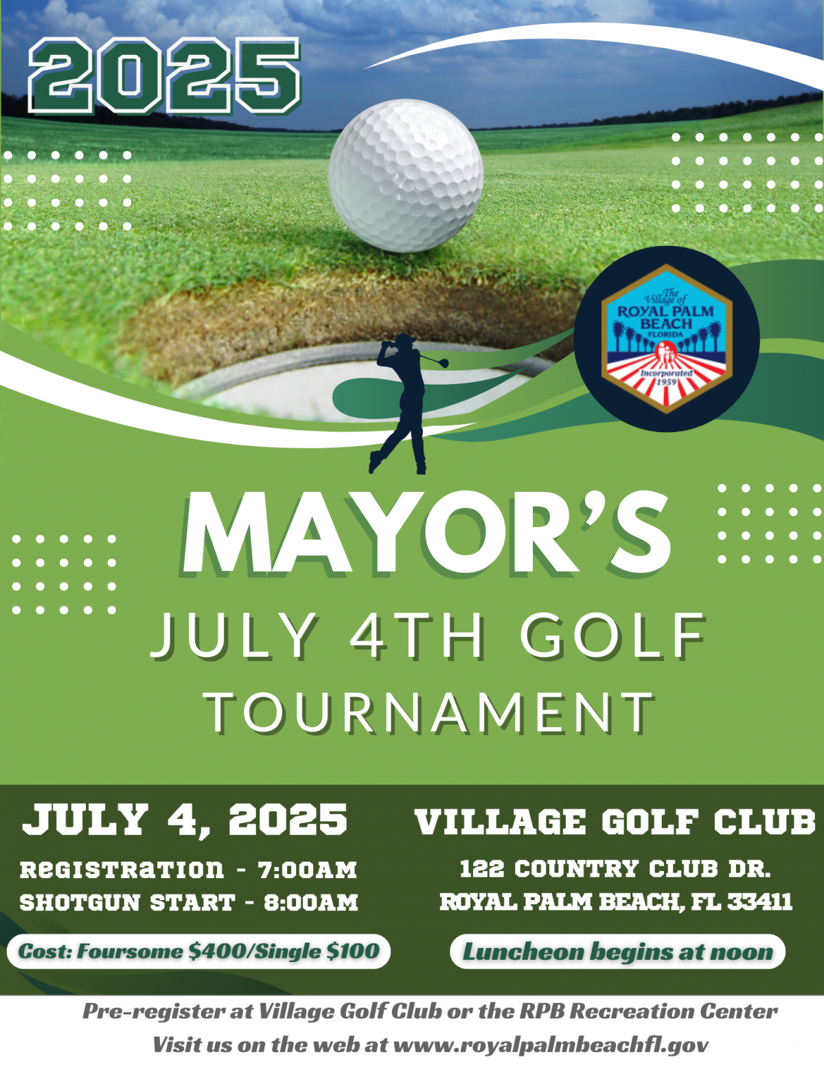 2025 Mayor's Golf Tournament