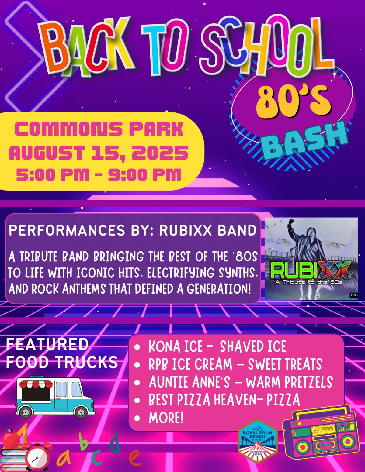 Back to School 80's Bash