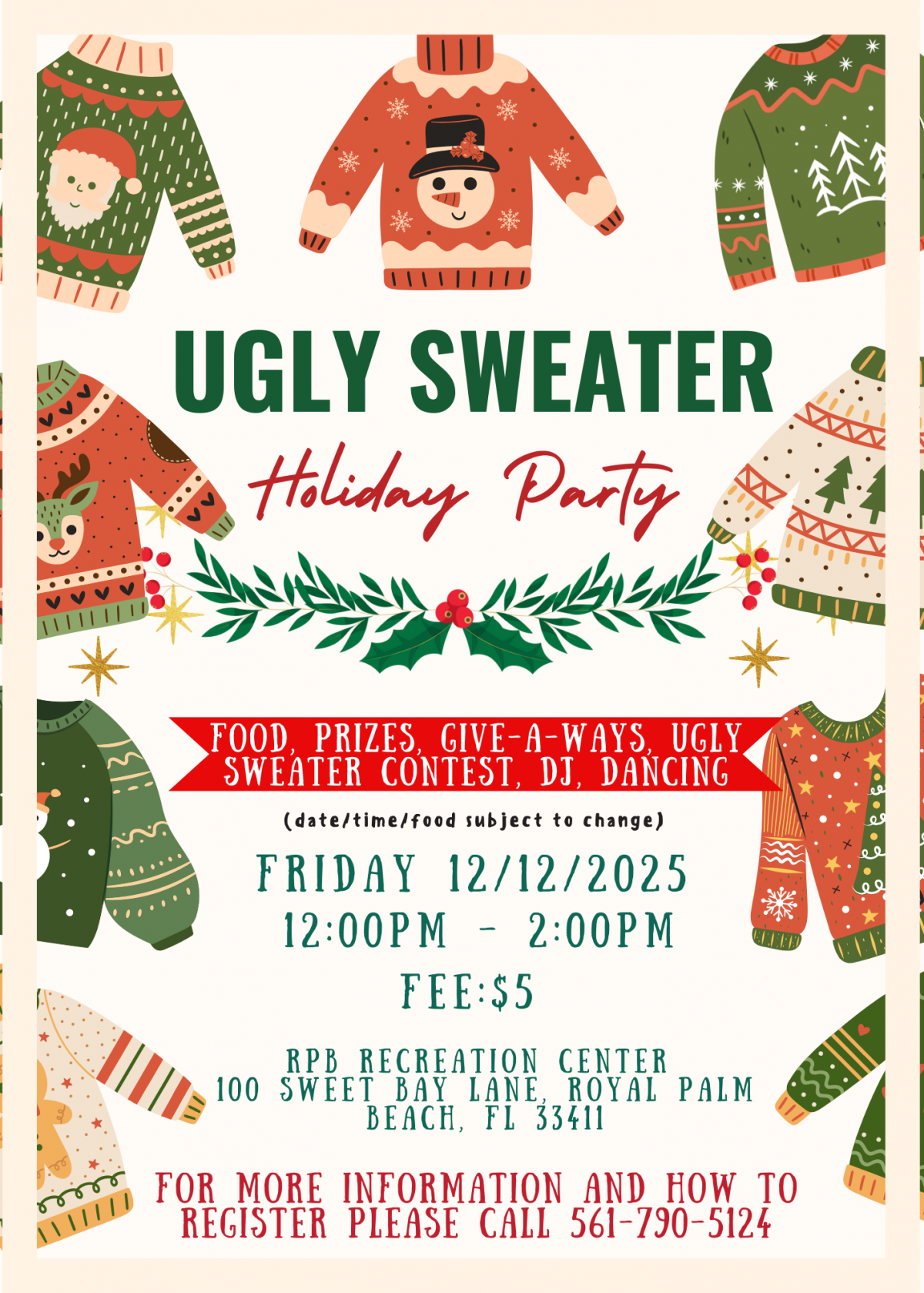 Ugly Sweater Holiday Party
