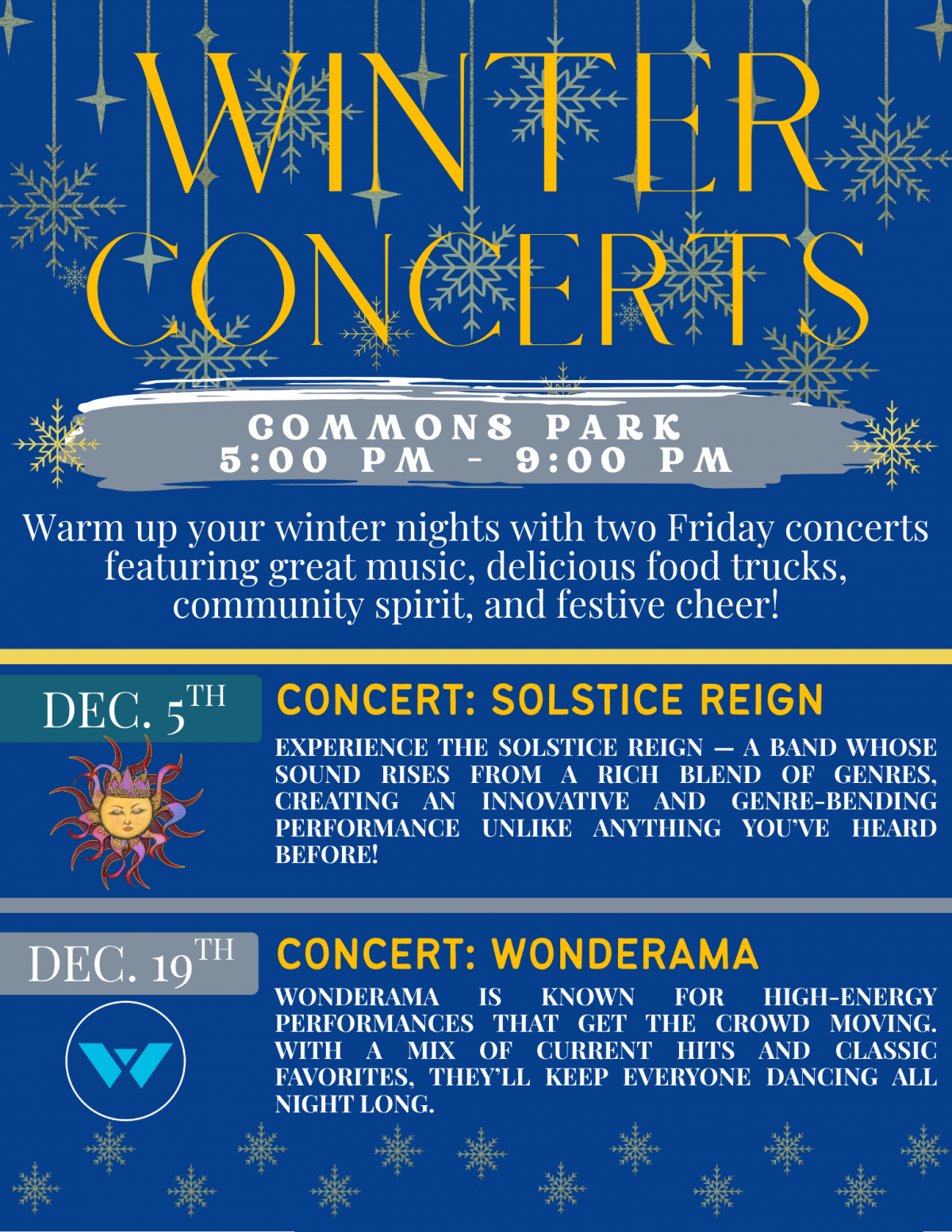 Solstice Reign Flyer