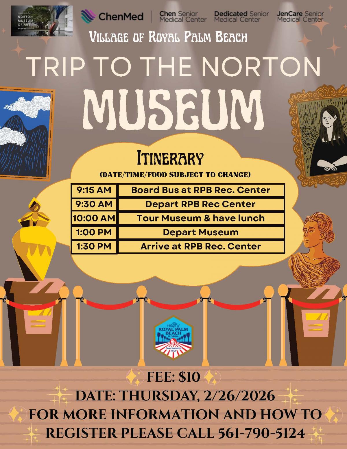 Senior Program: Trip to the Norton Museum
