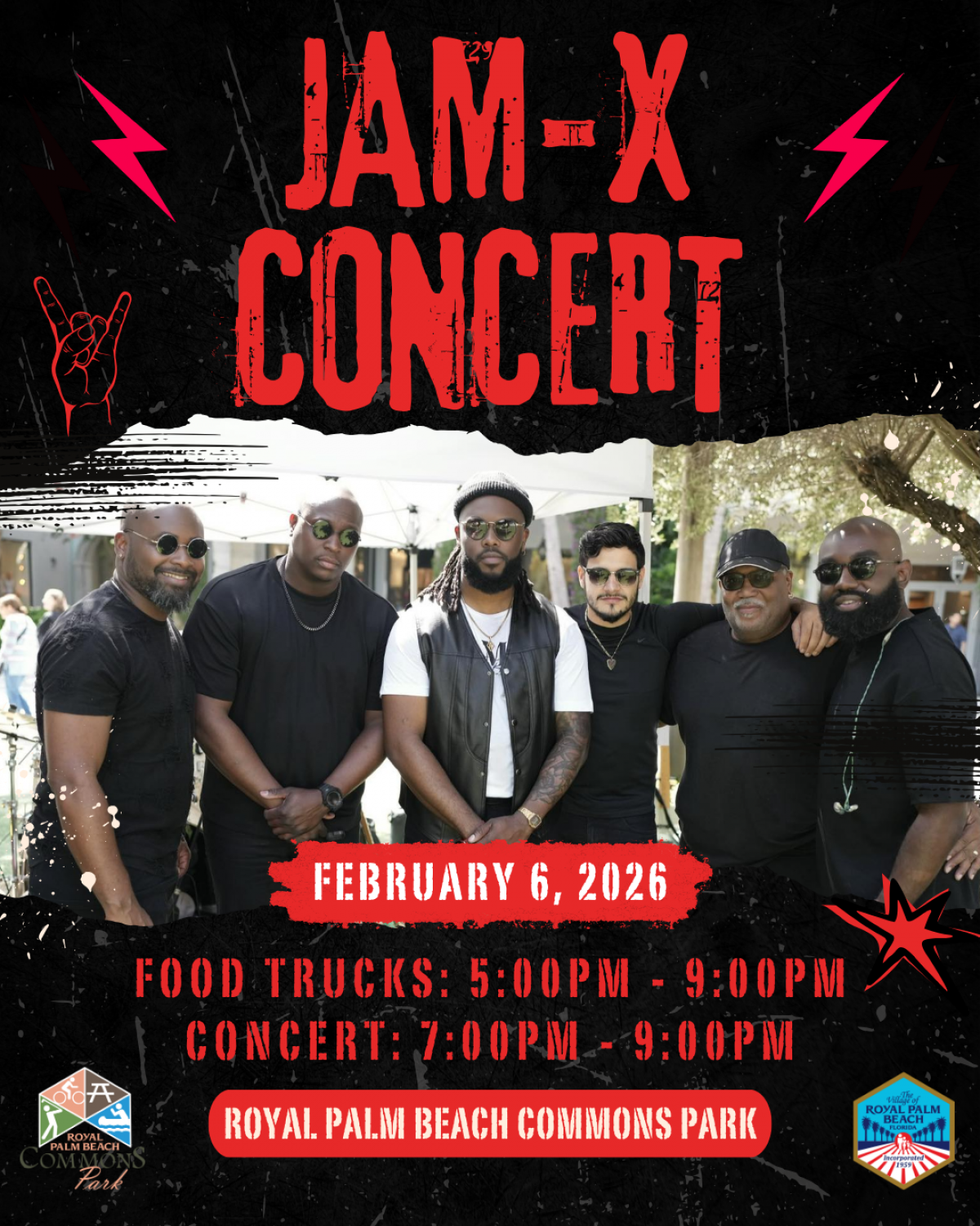 Food Truck Expo and Concert: JAM-X